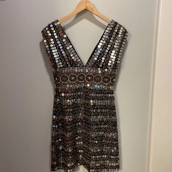 Scala woman’s beaded silk dress - Picture 6 of 13